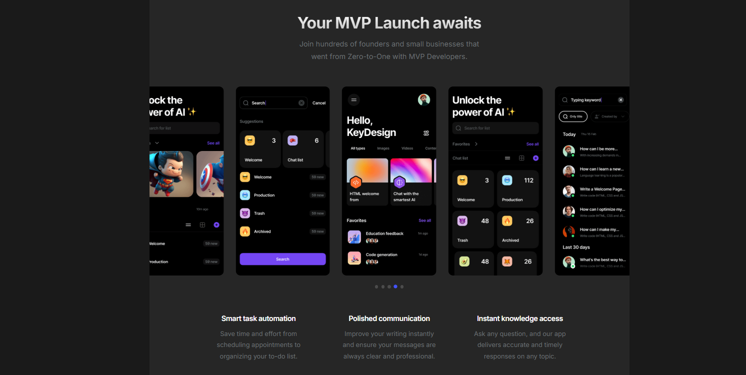 App Screenshots